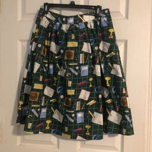 Modcloth School-themed skirt.